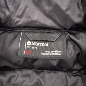 Men’s Large Black Marmot Puffer Jacket
